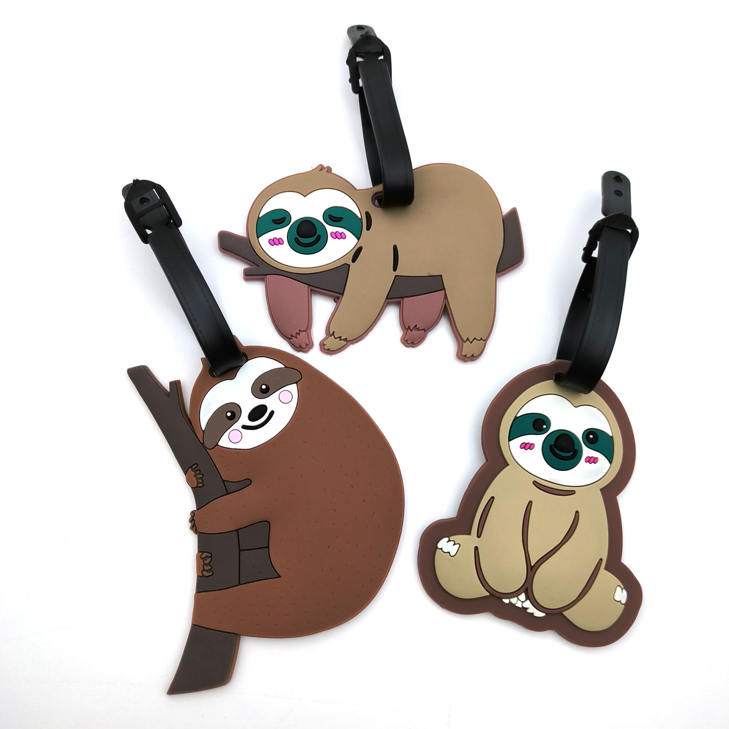 1 ピース/3 個最新のトラベルアクセサリー荷物タグクリエイ - Travel Accessories India のレビューと価格
