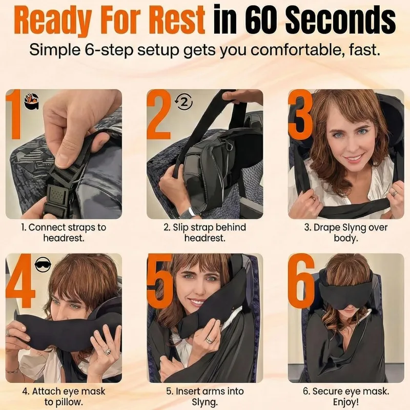 3-in-1航空機用睡眠サポートシステム：一体型航空機用睡眠 - Travel Accessories India のレビューと価格