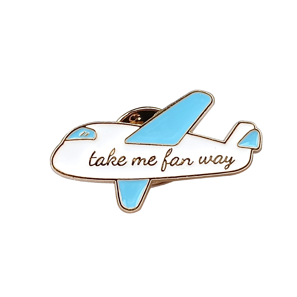 パスポート飛行機地球冒険旅行生活エナメルピンブローチ旅行パイ - Travel Accessories India のレビューと価格