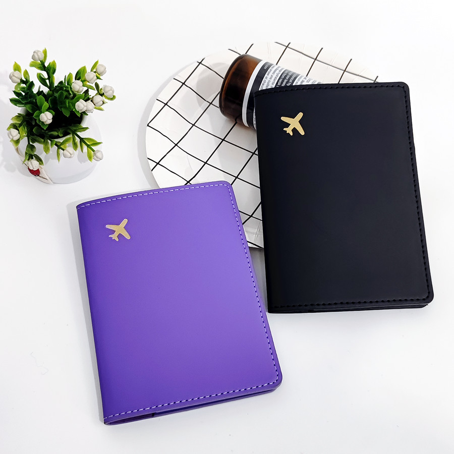 2 個セット恋人や姉妹 PU レザー飛行機パスポートカバーケ - Travel Accessories India のレビューと価格