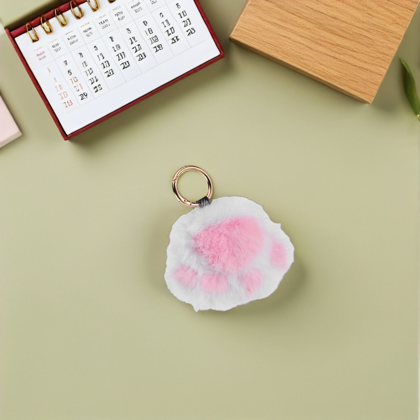 かわいい猫の肉球モチーフのキーチェーンチャーム。愛らしい子猫 - Travel Accessories Ideas のレビューと価格