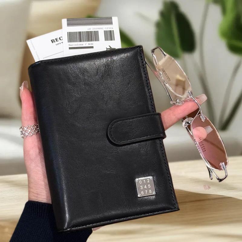 旅行パスポート財布女性男性カードホルダー RFID ブロッキ - Travel Accessories India のレビューと価格