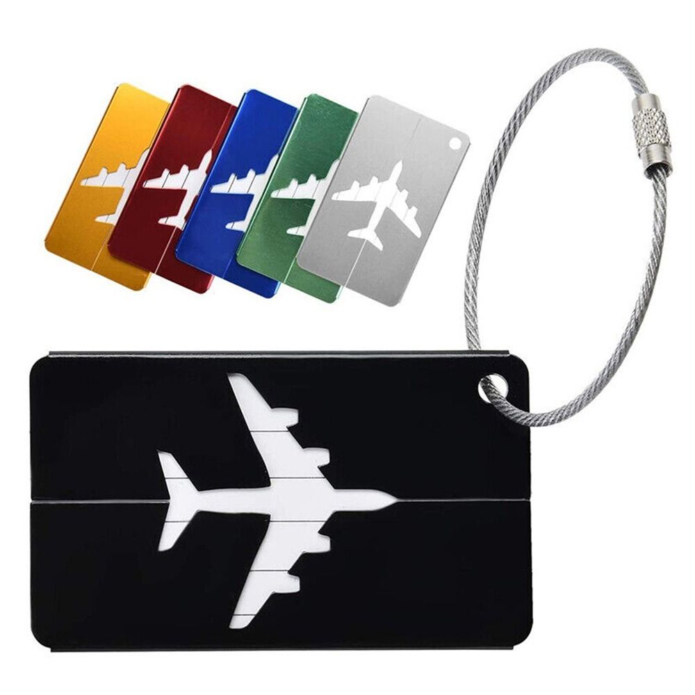 トラベルバッグ用の再利用可能なアルミニウム製ラゲッジタグ,収 - Travel Accessories India のレビューと価格