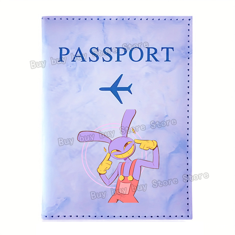 アニメアメージングデジタルサーカスパスポートケース漫画プリン - Travel Accessories Aesthetic のレビューと価格