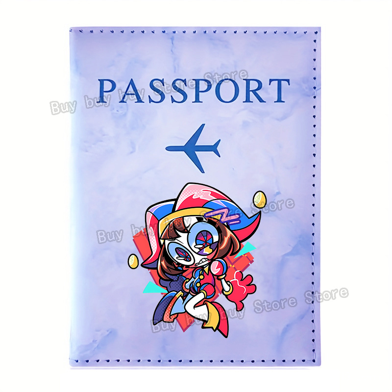 アニメアメージングデジタルサーカスパスポートケース漫画プリン - Travel Accessories Aesthetic のレビューと価格
