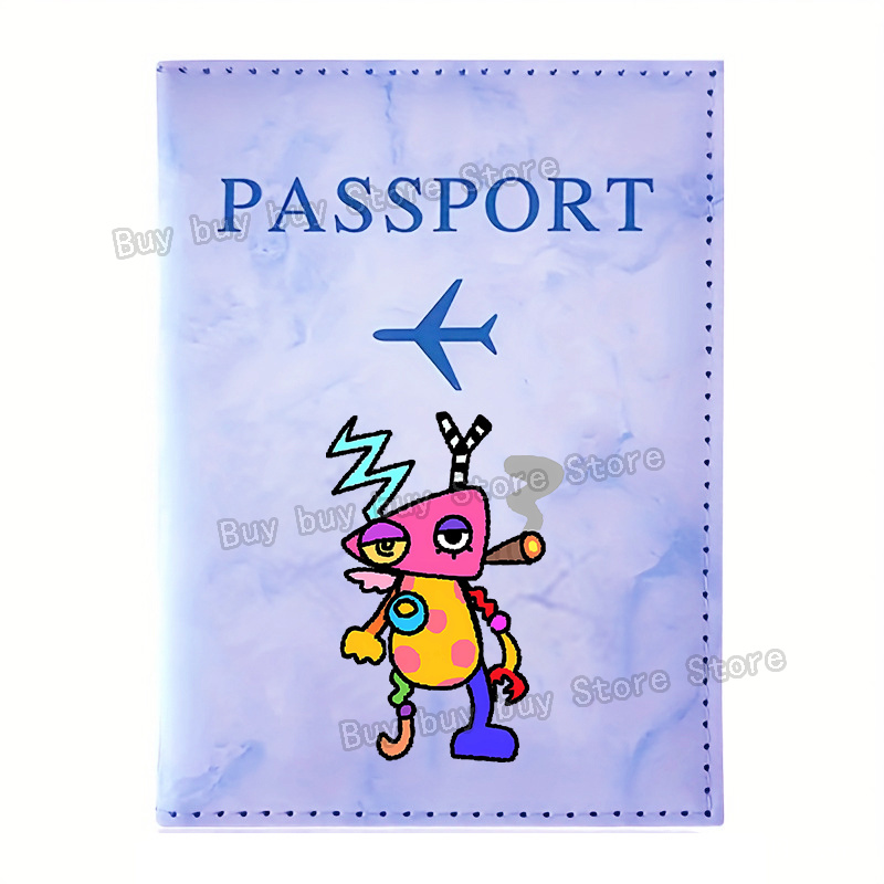 アニメアメージングデジタルサーカスパスポートケース漫画プリン - Travel Accessories Aesthetic のレビューと価格