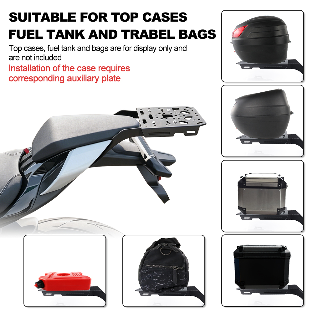 リアラゲッジラック オートバイキャリアケースサポートホルダー - Luggage Cover Protector のレビューと価格